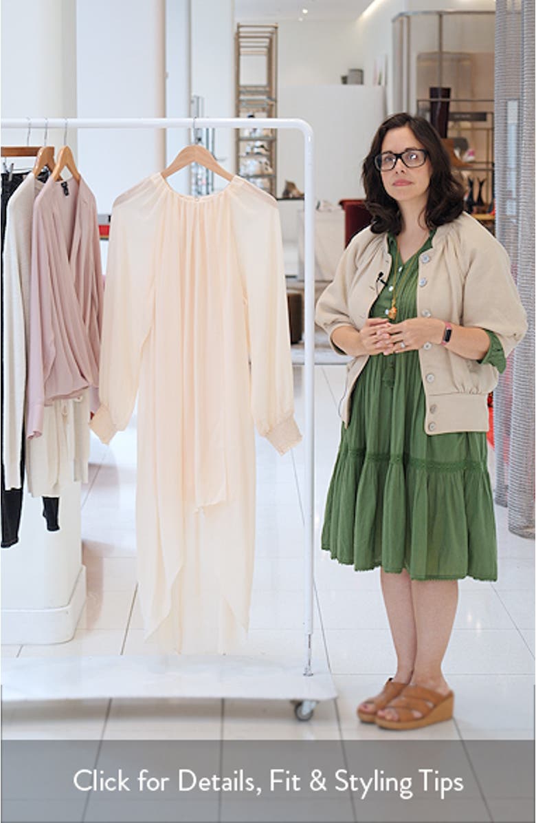 Joni Long Sleeve High-Low Dress, sales video thumbnail