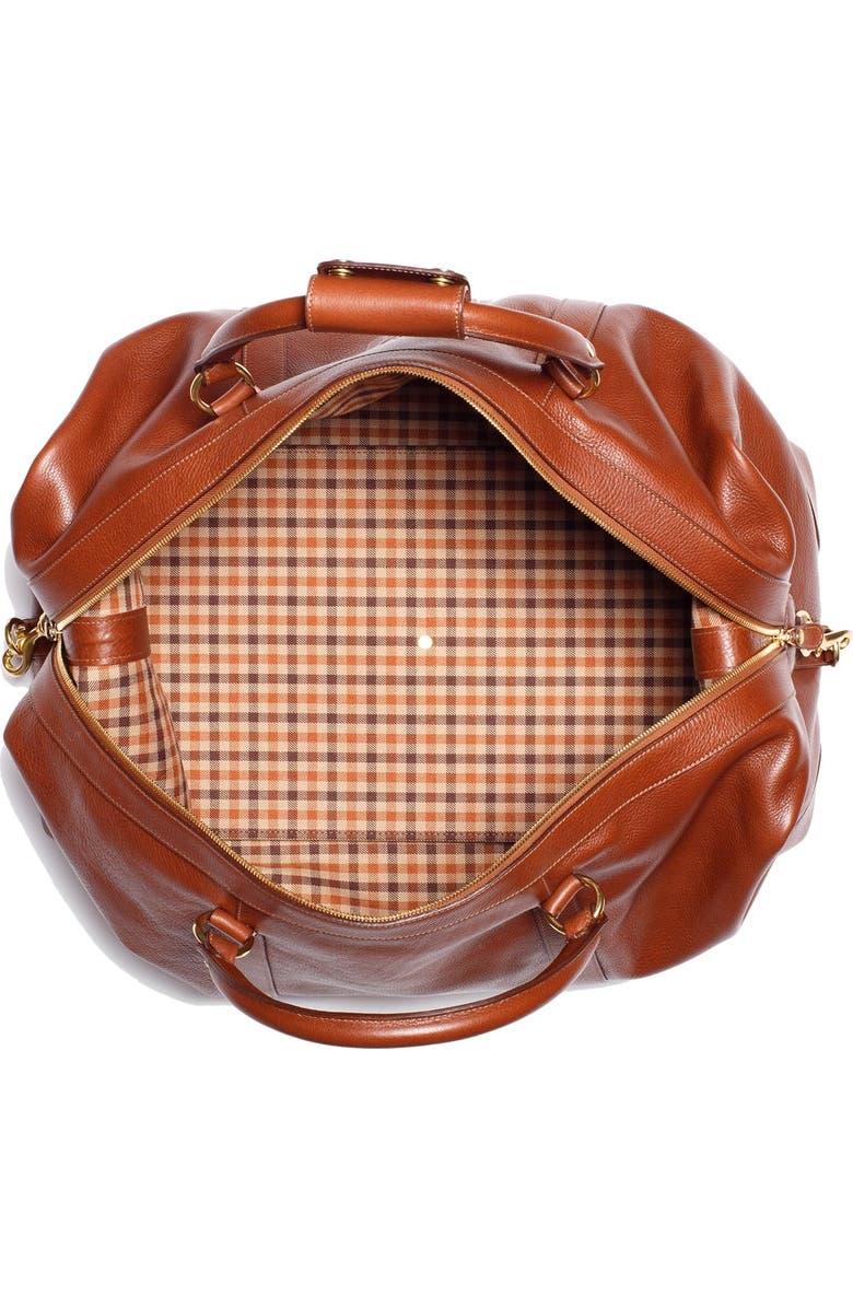 Ghurka Cavalier II Leather Duffel Bag, Alternate, color,