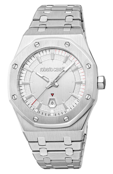 Uomo Ottagono Bracelet Watch, 42mm
