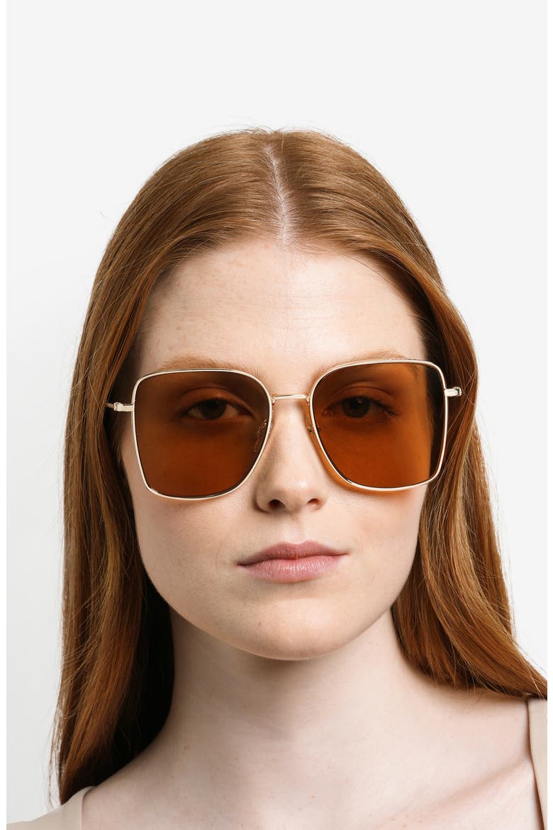 58mm Square Sunglasses, Alternate, color, 001Q-70