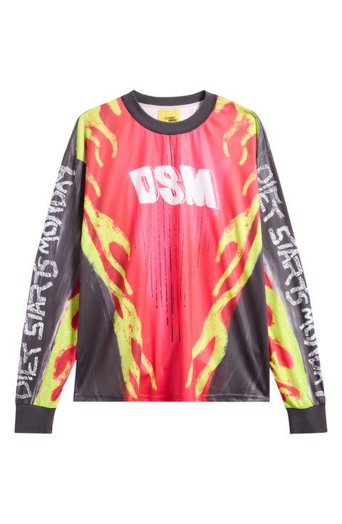 Flame Logo Detail Top (Nordstrom Exclusive)