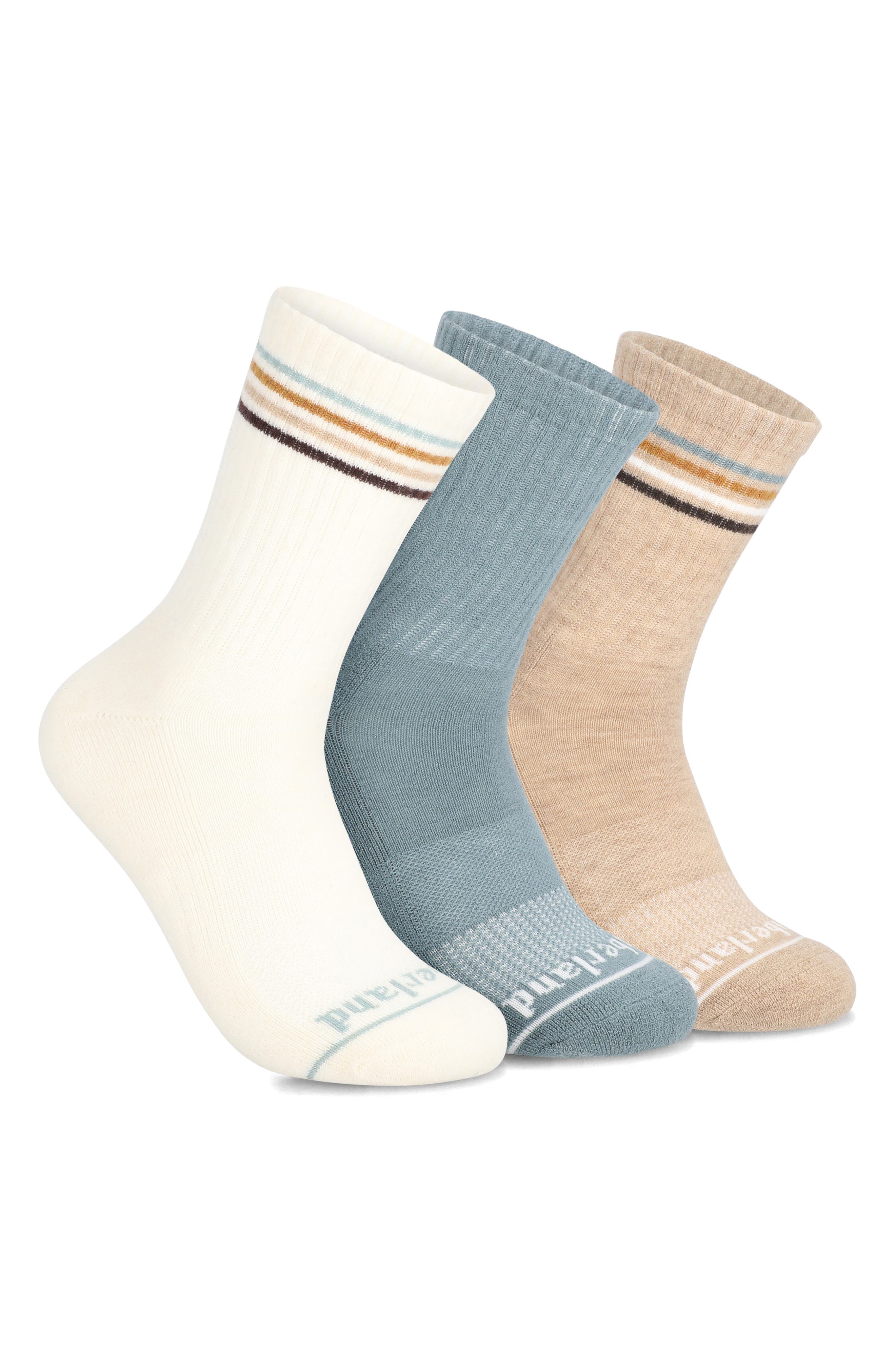 3-Pack High Quarter Socks