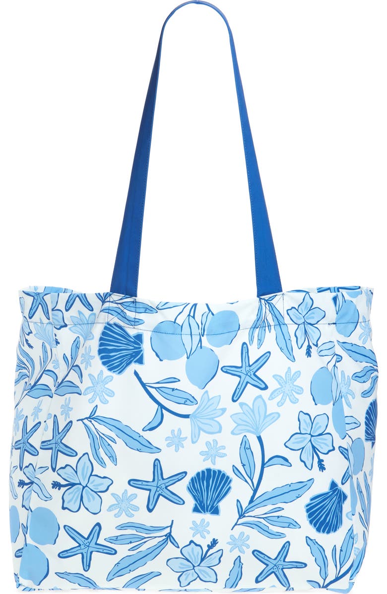 DOCK AND BAY Foldable Twill Tote, Alternate, color, Wavy Baby