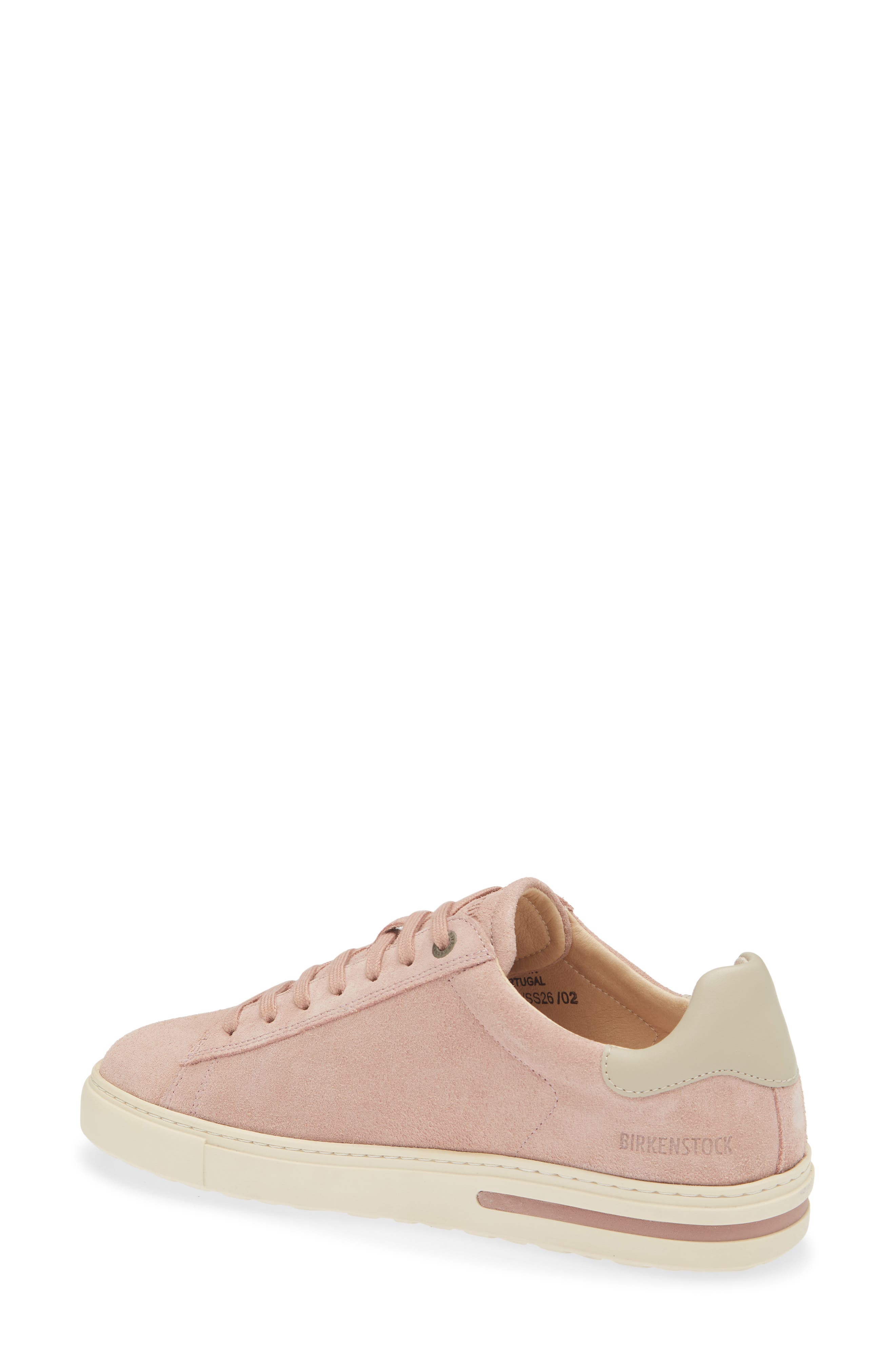 Bend Low Top Sneaker, Alternate, color, PINK CLAY SUEDE OYSTER