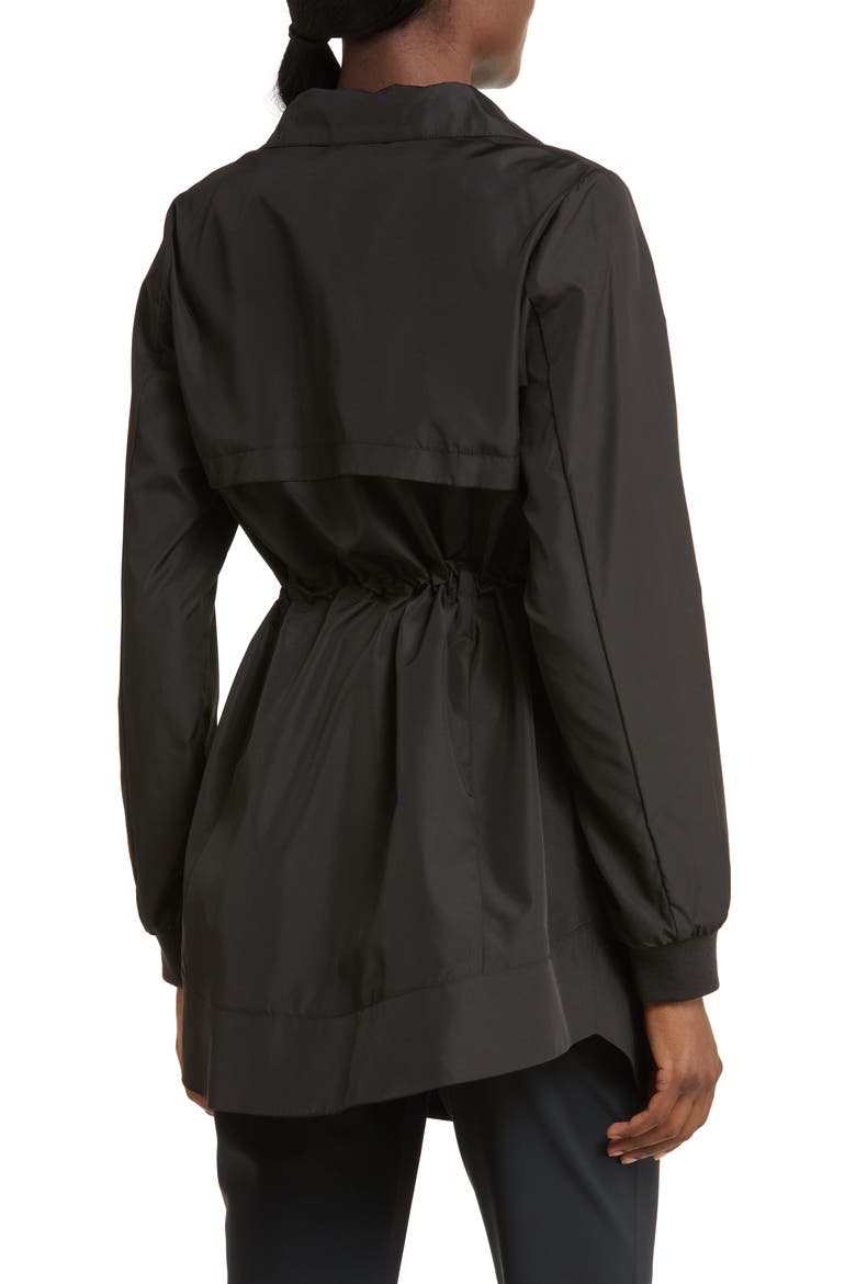 Water Resistant Rain Jacket, Alternate, color, BLACK