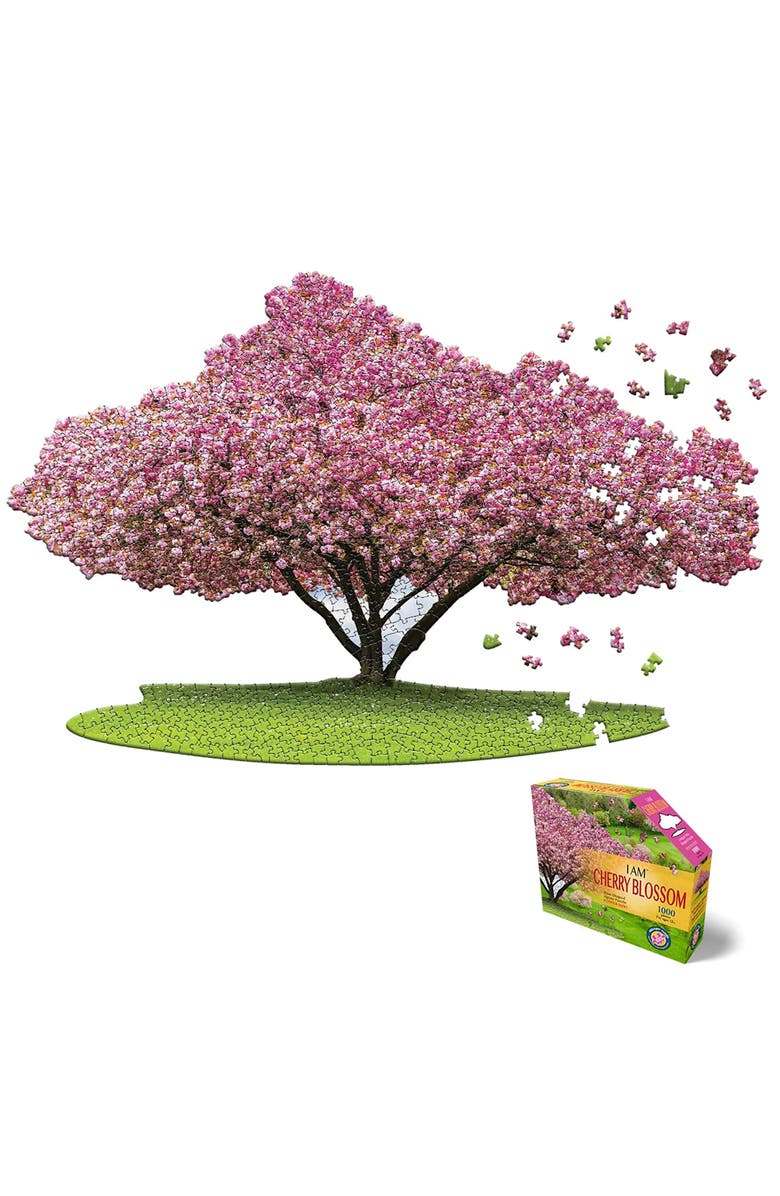 Madd Capp I Am Cherry Blossom Puzzle, 1000 Pieces, Alternate, color, Multicolored