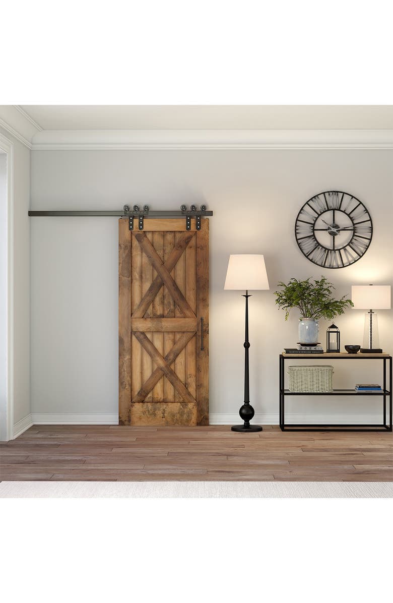 ADDISON AND LANE Wilmer Blackened Bronze Finish Floor Lamp, Alternate, color,