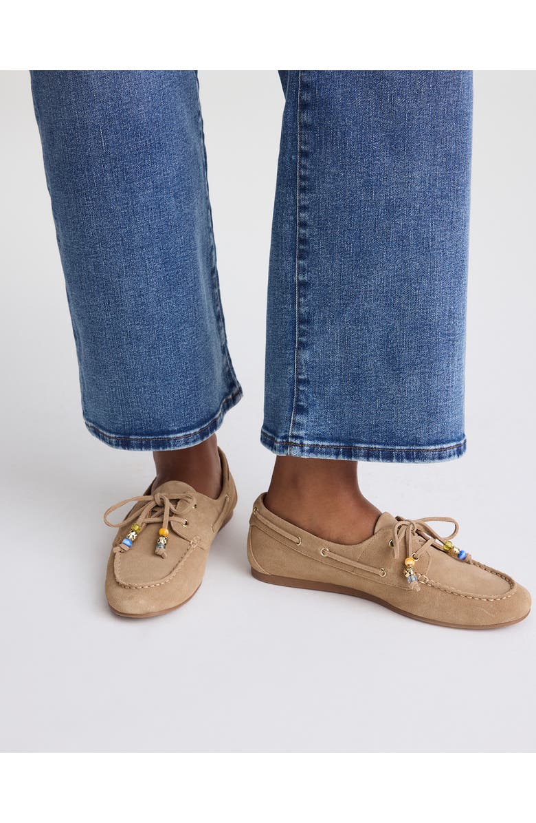Madewell The Jamie Boat Shoe, Alternate, color, Walnut Shell