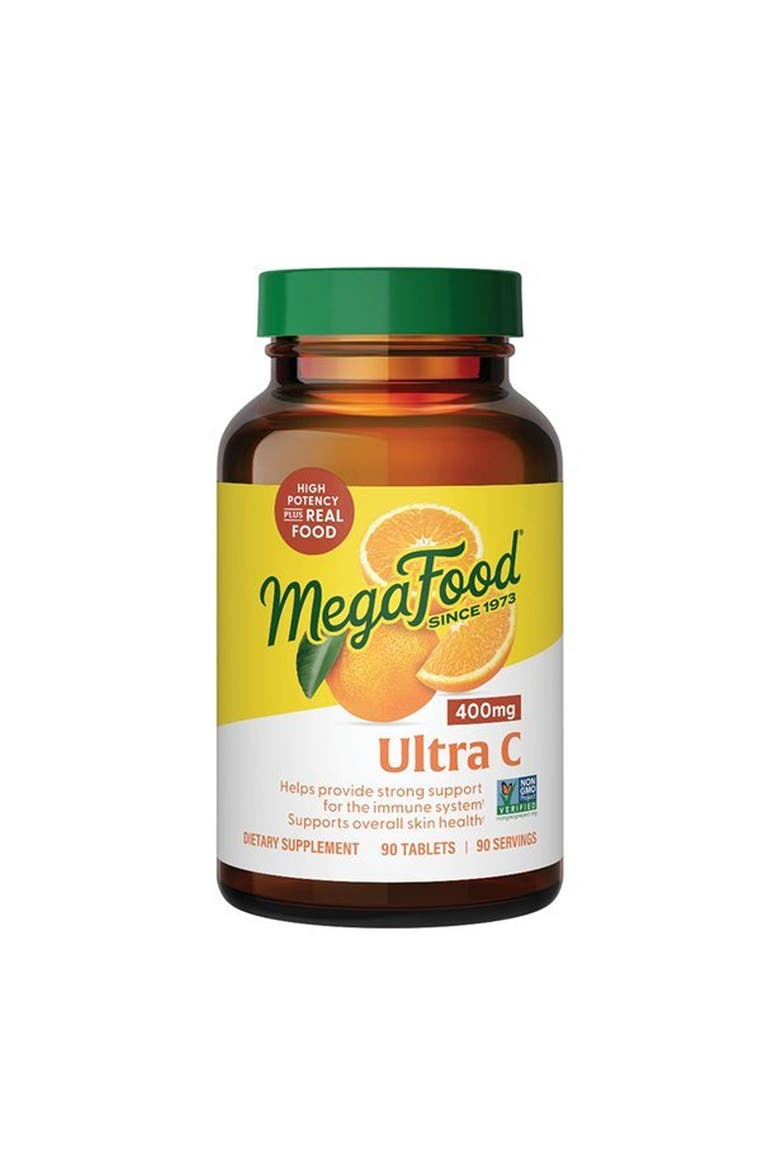 Ultra C 400 mg, Vegan Vitamin C Immune Support Supplement, 90 Tablets, Main, color, None
