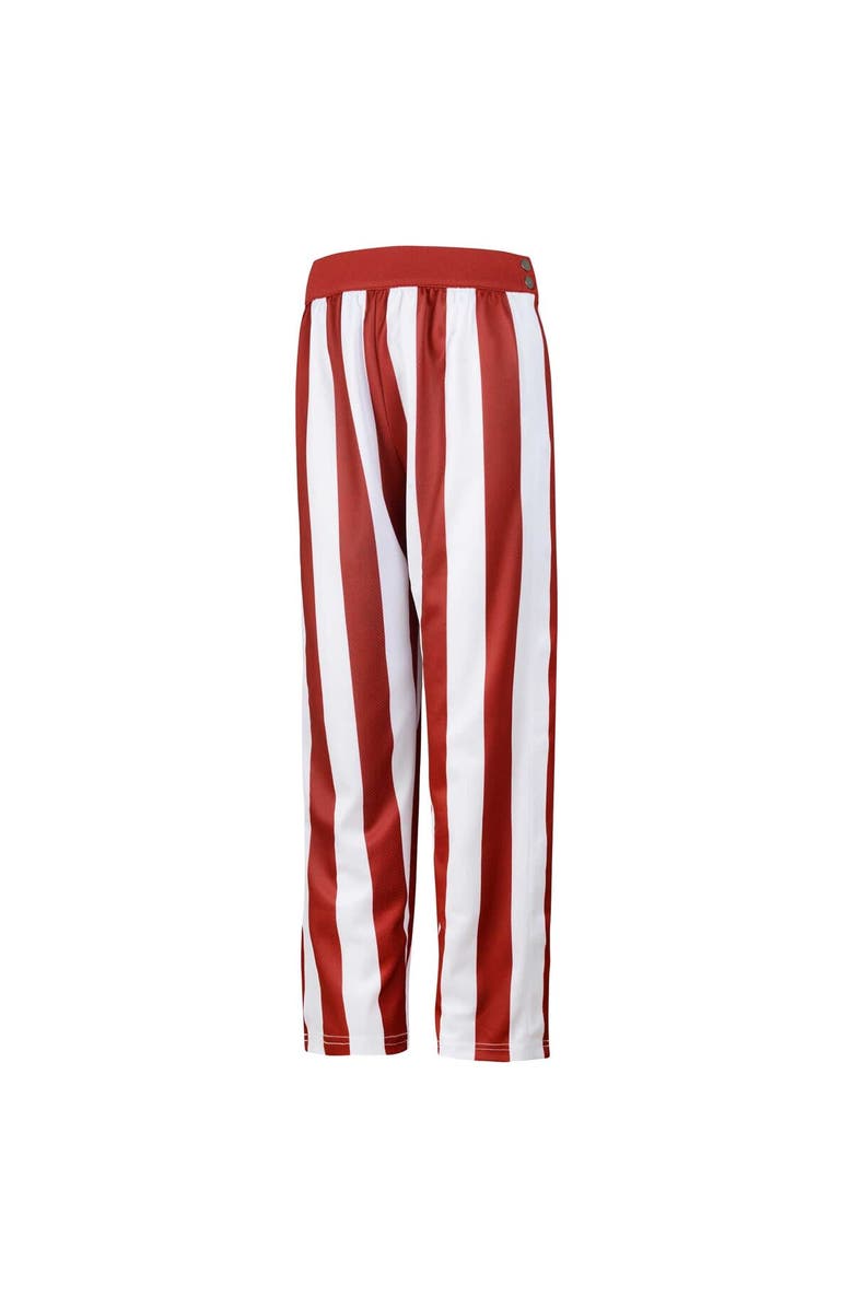 Outerstuff Youth Crimson/White Indiana Hoosiers Candy Stripe Pants, Alternate, color, Crimson
