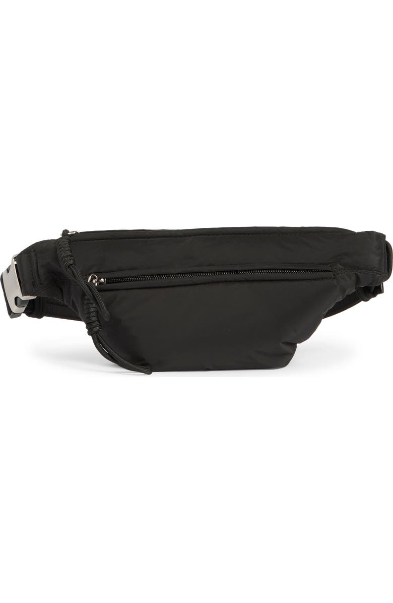 Dolce Vita Nylon Belt Bag, Main, color, Black
