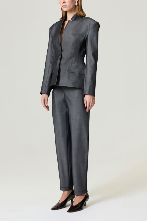 Nocturne Balloon Cut Tailored Pants In Black