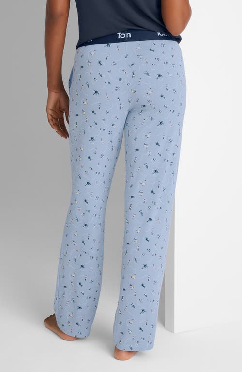 Tommy John Second Skin Pajama Pants In Blue