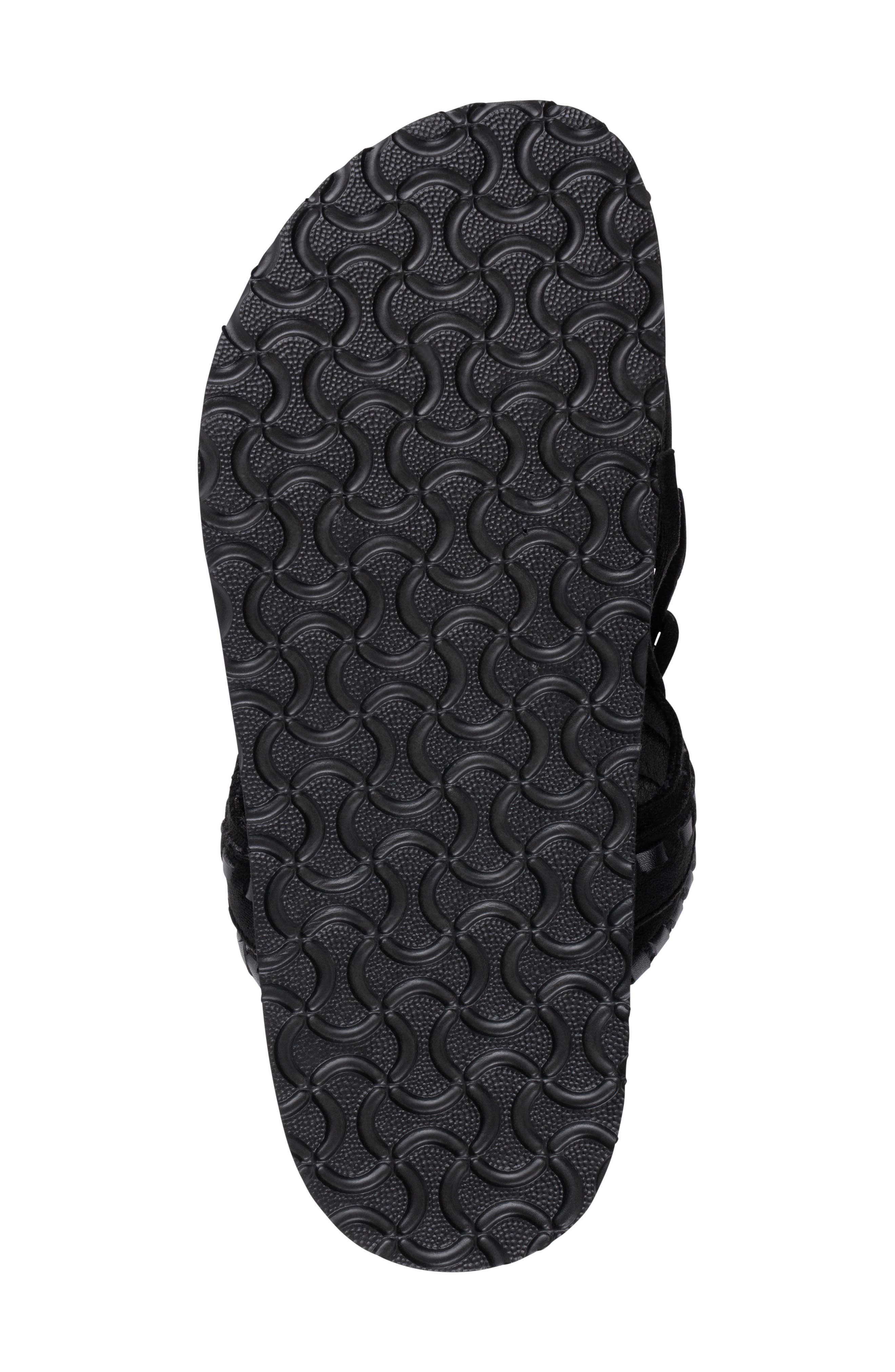 Catori Tassel Slide Sandal, Alternate, color, BLACK