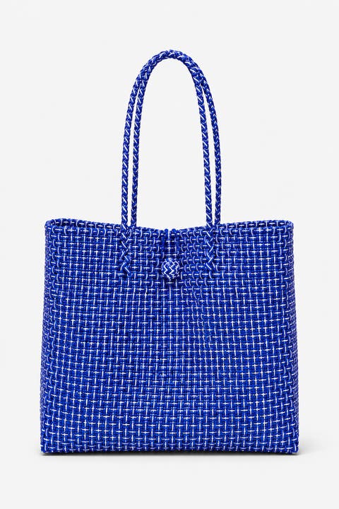 The Toko Recycled Woven Tote Bag