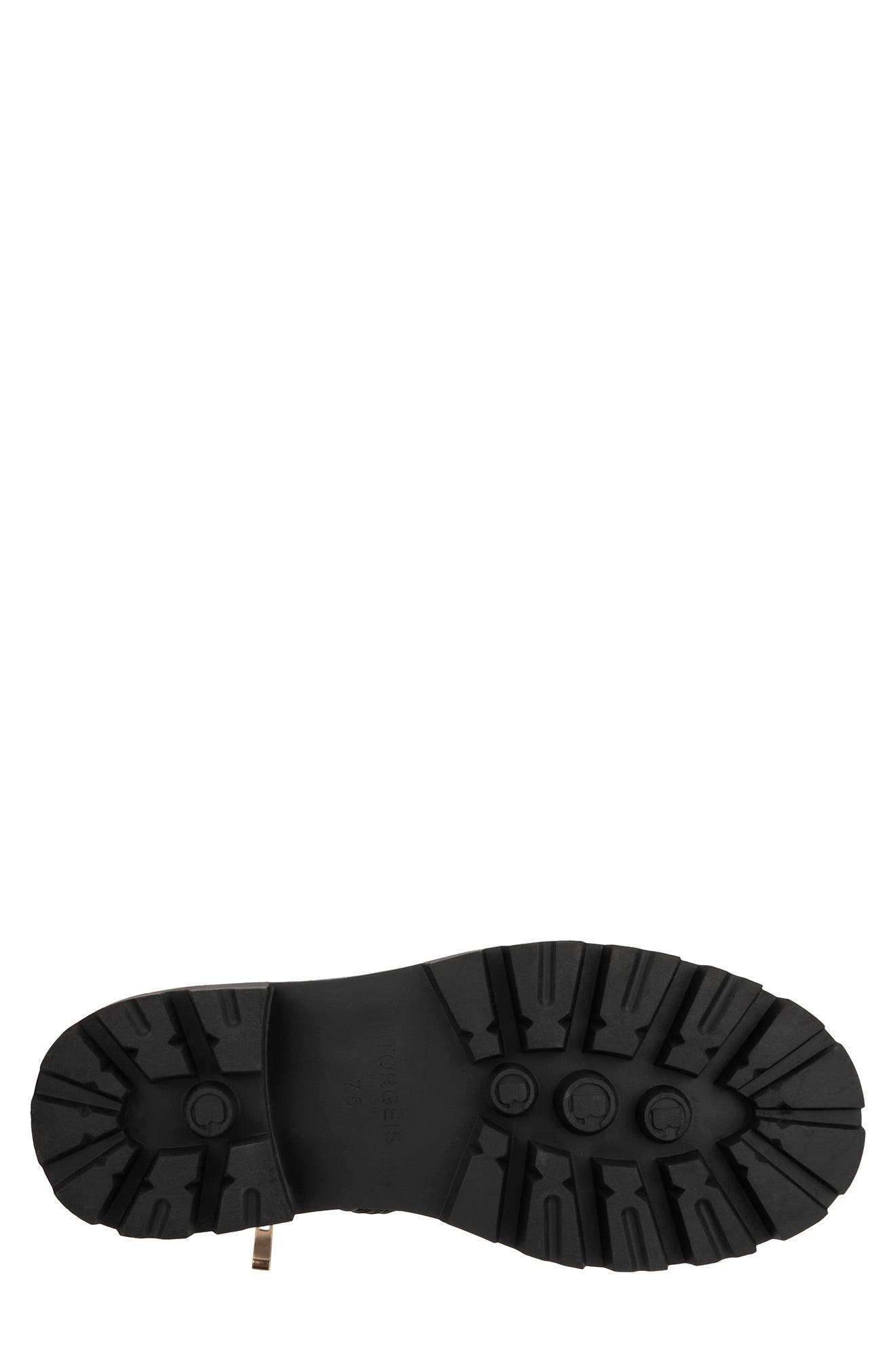 TORGEIS Madina Croc Embossed Lug Sole Boot, Alternate, color, 