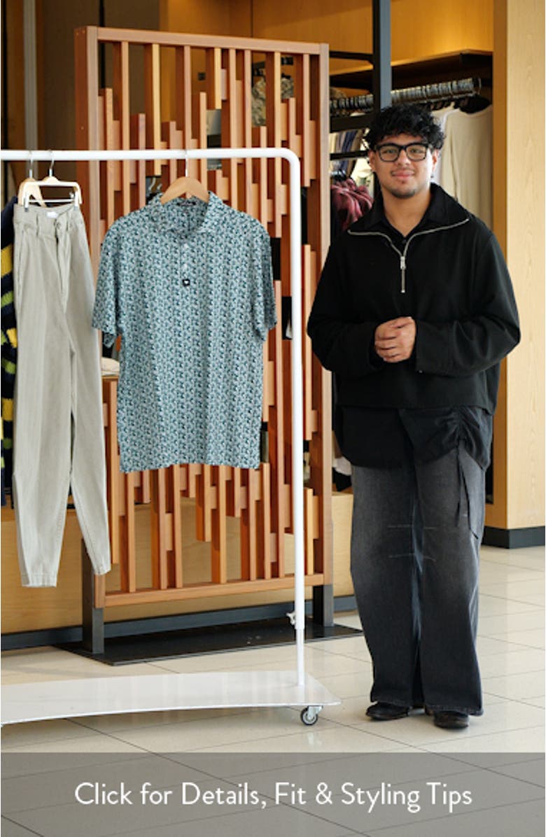 Jungle Shadow Performance Golf Polo, sales video thumbnail