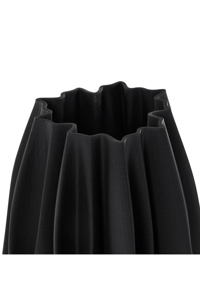 VIVIAN LUNE HOME Ruffled Ceramic Vase, Alternate, color, 