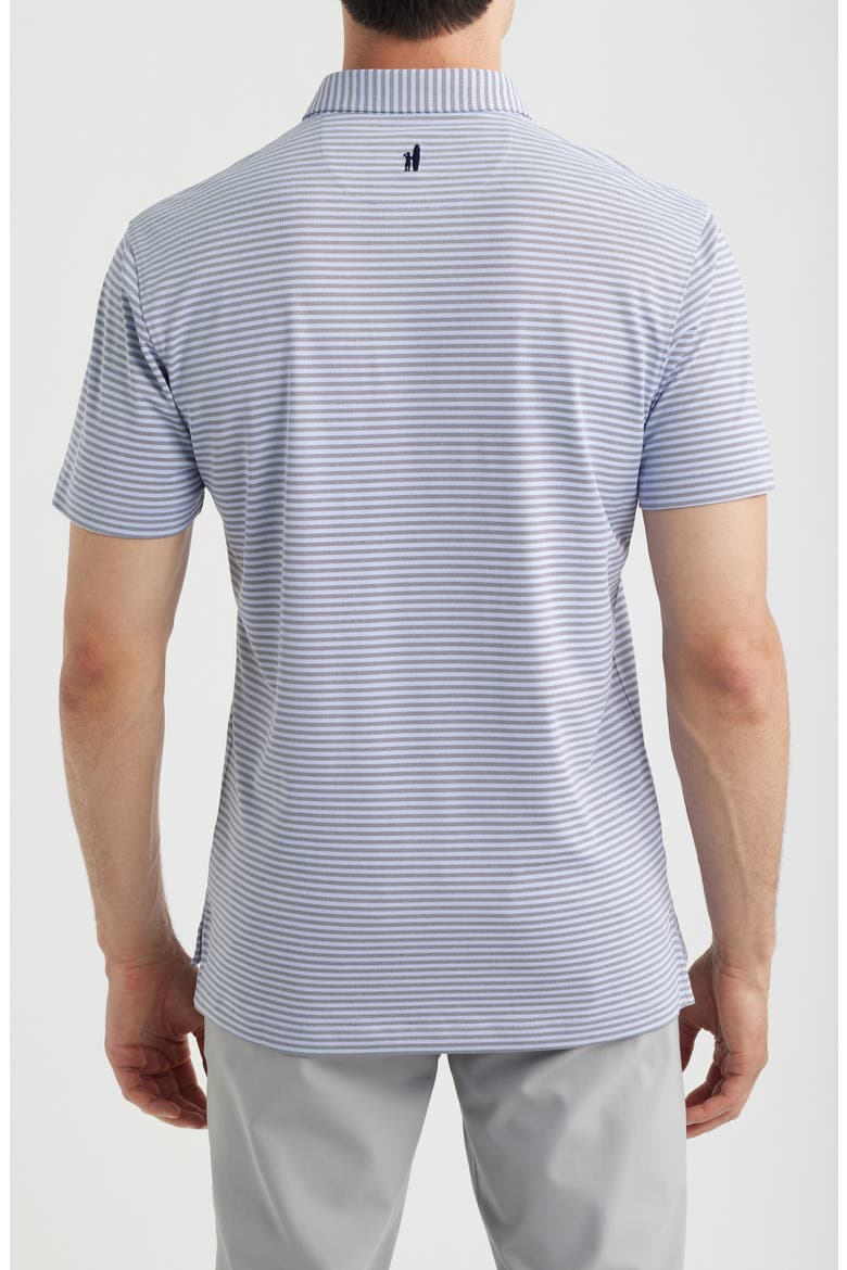 Cruz Stripe PREP-FORMANCE Polo, Alternate, color, NAVY VIOLA