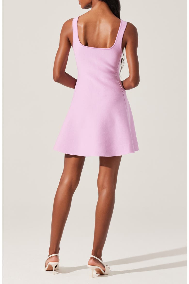 Lucile Skater Sweater Dress, Alternate, color, ORCHID PINK