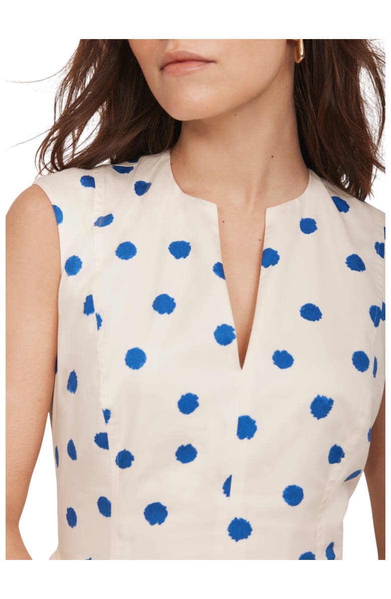 MINT VELVET Spot Print Midi Dress, Alternate, color,