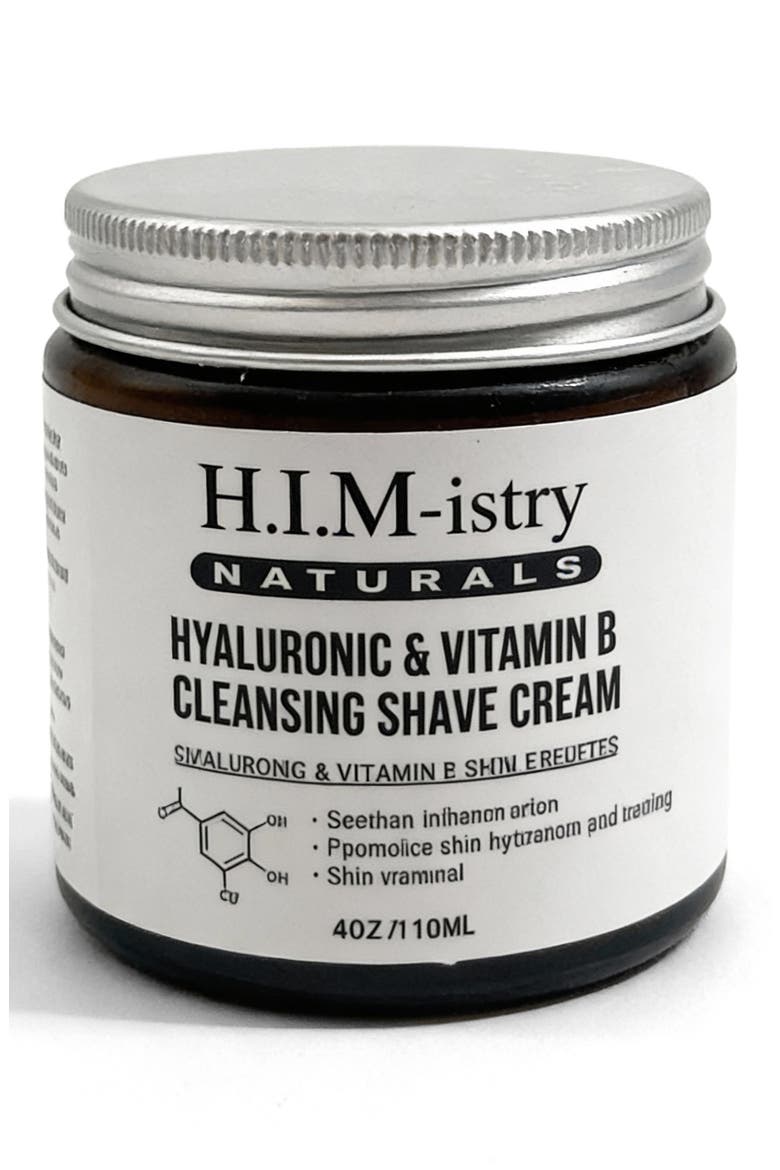 Hyaluronic Cleansing Shave Cream, Main, color, NO COLOR