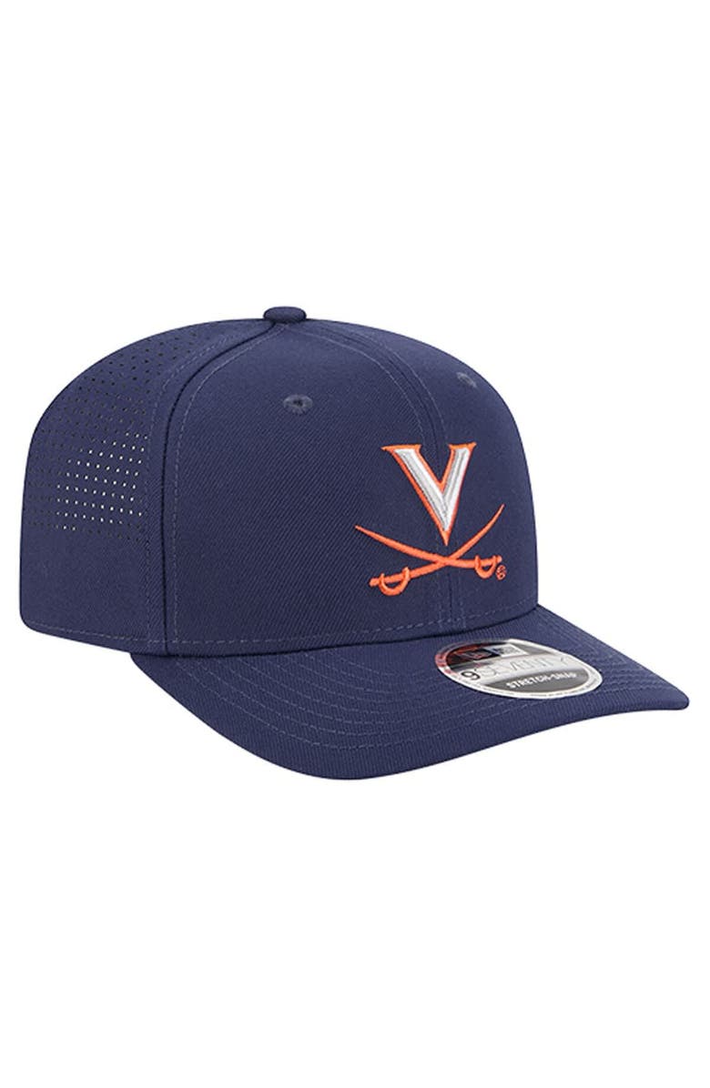 New Era Men
s New Era  Navy Virginia Cavaliers Team 9SEVENTY Adjustable Hat, Alternate, color, Navy