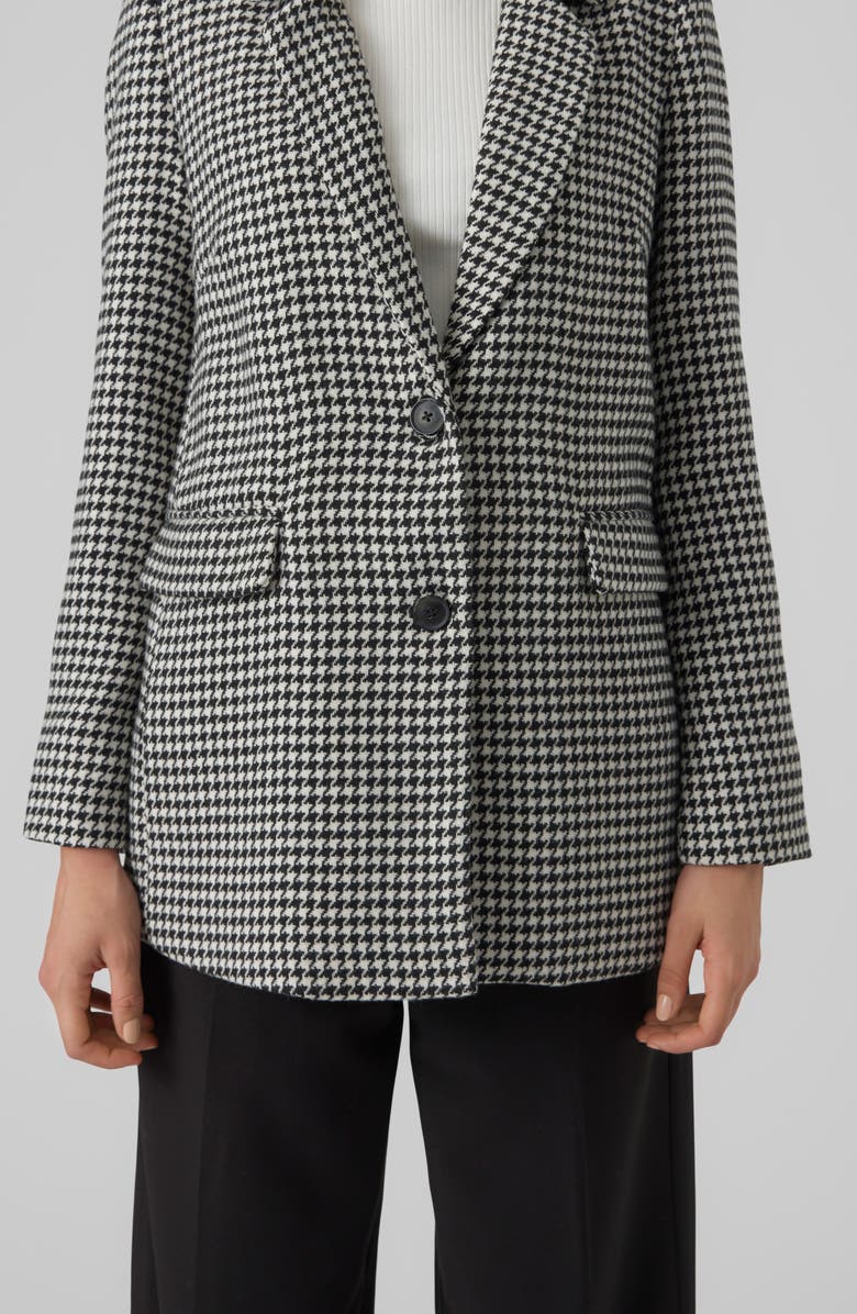 VERO MODA Harper Houndstooth Blazer, Alternate, color,