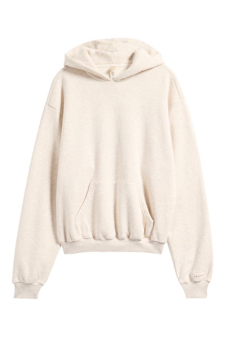 Cotton Fleece Blend Classic Hoodie, Alternate, color, OATMEAL HEATHER