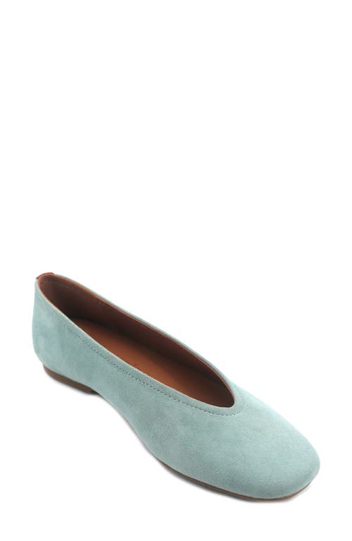 Gentle Souls Willow Woven Flat In Blue