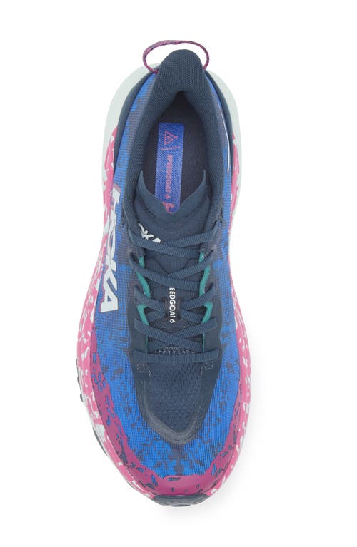 Hoka Speedgoat 6 Gtx Trail Running Shoe In Stormy Skies/aqua Breeze