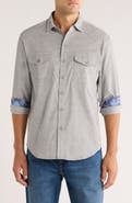Tommy Bahama Coastline Cord Heather Bay Cotton Corduroy Button-Up Shirt