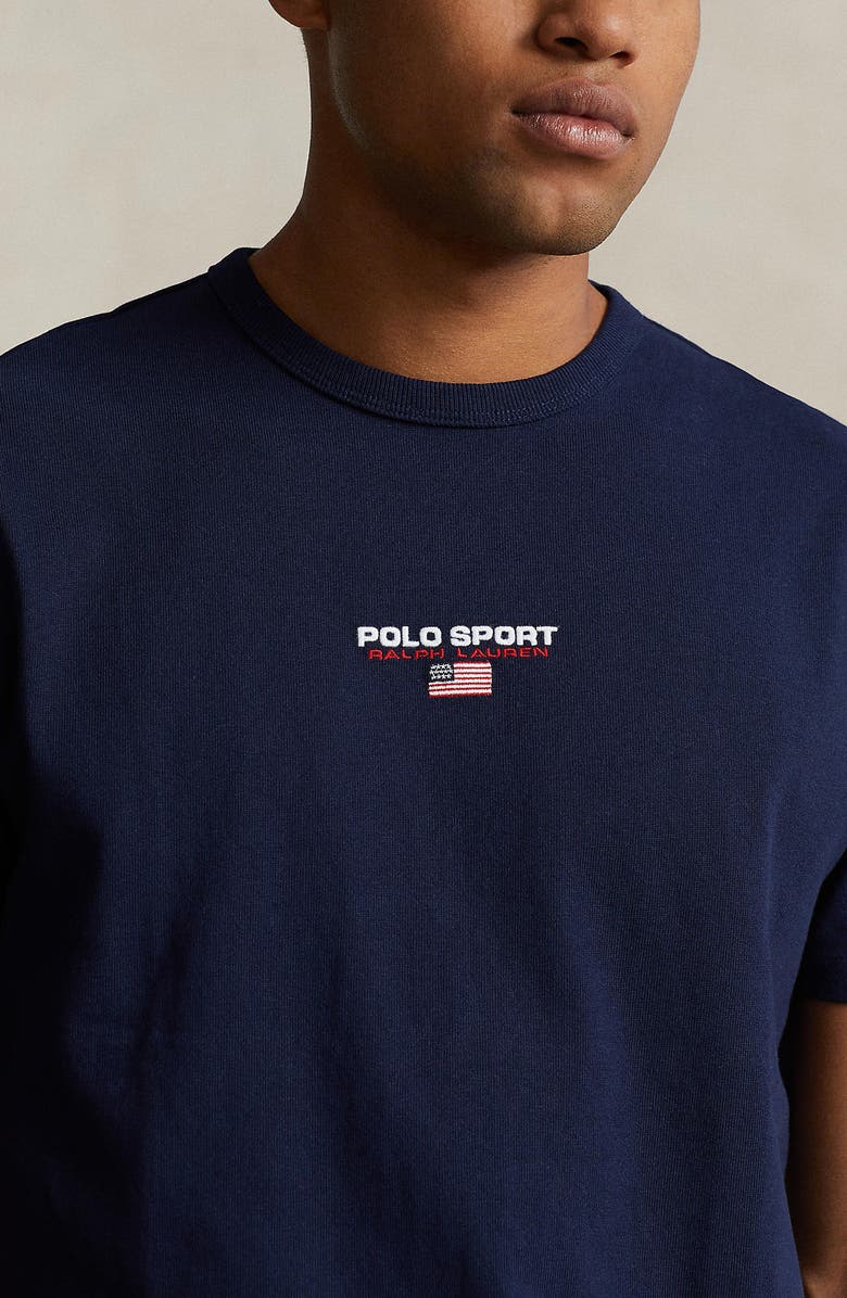 Polo Ralph Lauren Embroidered Logo T-Shirt, Alternate, color, 