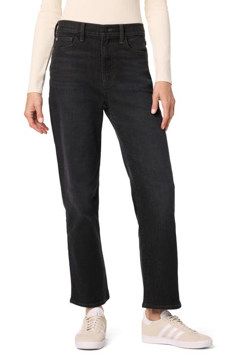 Noa High Waist Ankle Straight Leg Jeans (Rogue)
