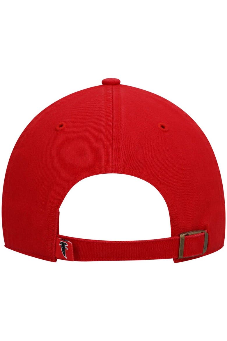 Men's '47 Red Atlanta Falcons Clean Up Legacy Adjustable Hat, Alternate, color, Red
