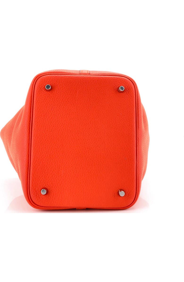 Pre-Owned Hermes Picotin Lock Bag Clemence MM, Alternate, color, Feu