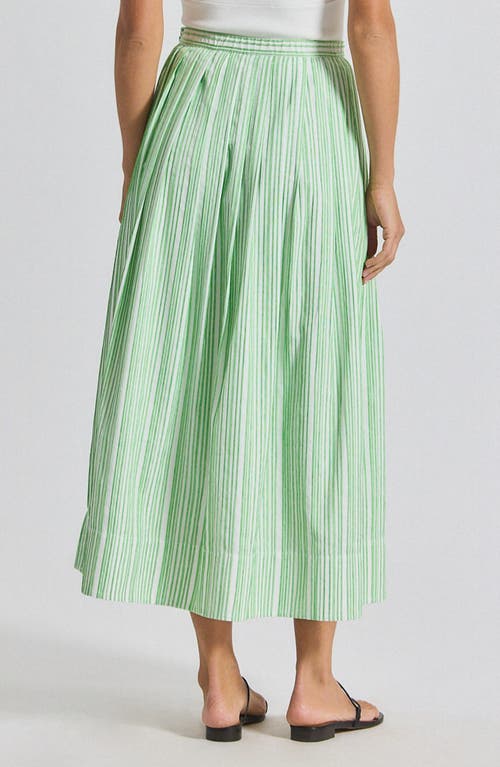 Derek Lam 10 Crosby Alexia Shirting Stripe Pintuck Pleat Shirt