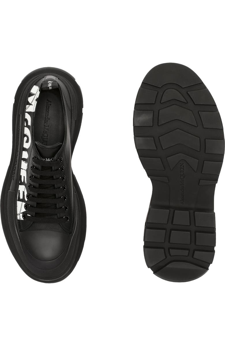 McQueen Tread Slick Graffiti Low Top Sneaker, Alternate, color,
