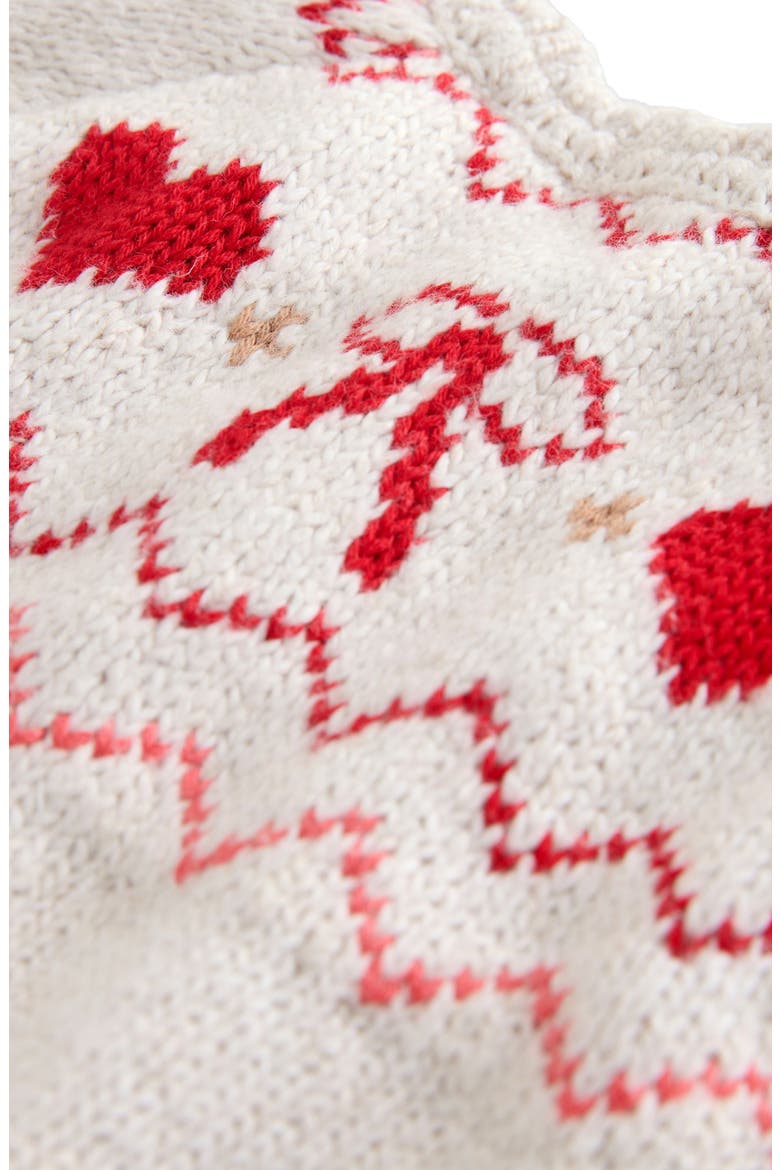 Kids' Argyle Stitch Cardigan, Alternate, color, NEUTRAL