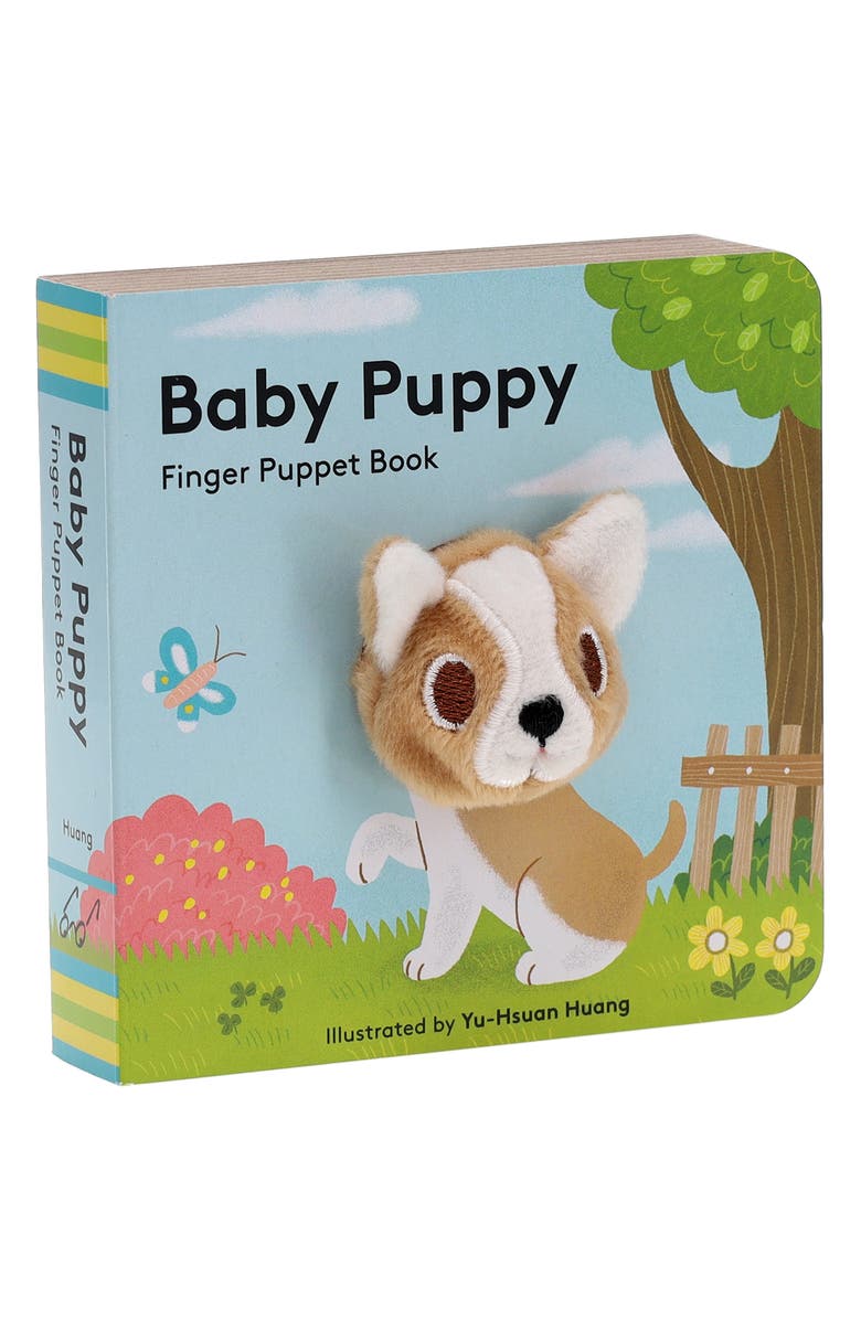 Chronicle Books 'Baby Puppy' Finger Puppet Board Book, Alternate, color, Multicolor