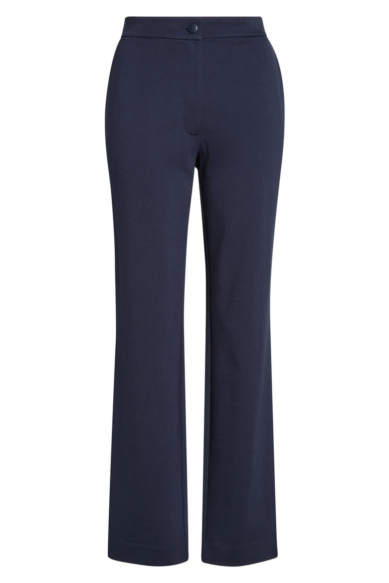 Ponte Slim Fit Trousers, Alternate, color, TWILIGHT