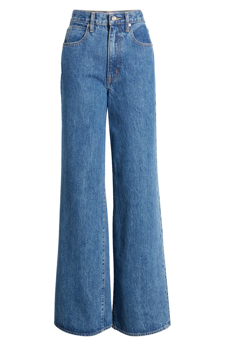 SLVRLAKE Eva Wide Leg Jeans, Alternate, color, Sweet Memory
