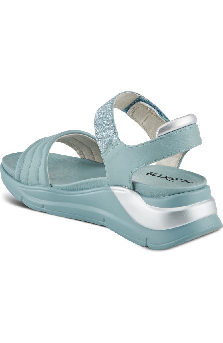 Flexus by Spring Step Zashine Slingback Platform Wedge Sandal, Alternate, color,