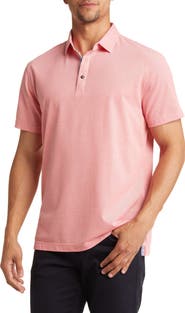 Lorenzo Uomo Trim Fit Short Sleeve Polo