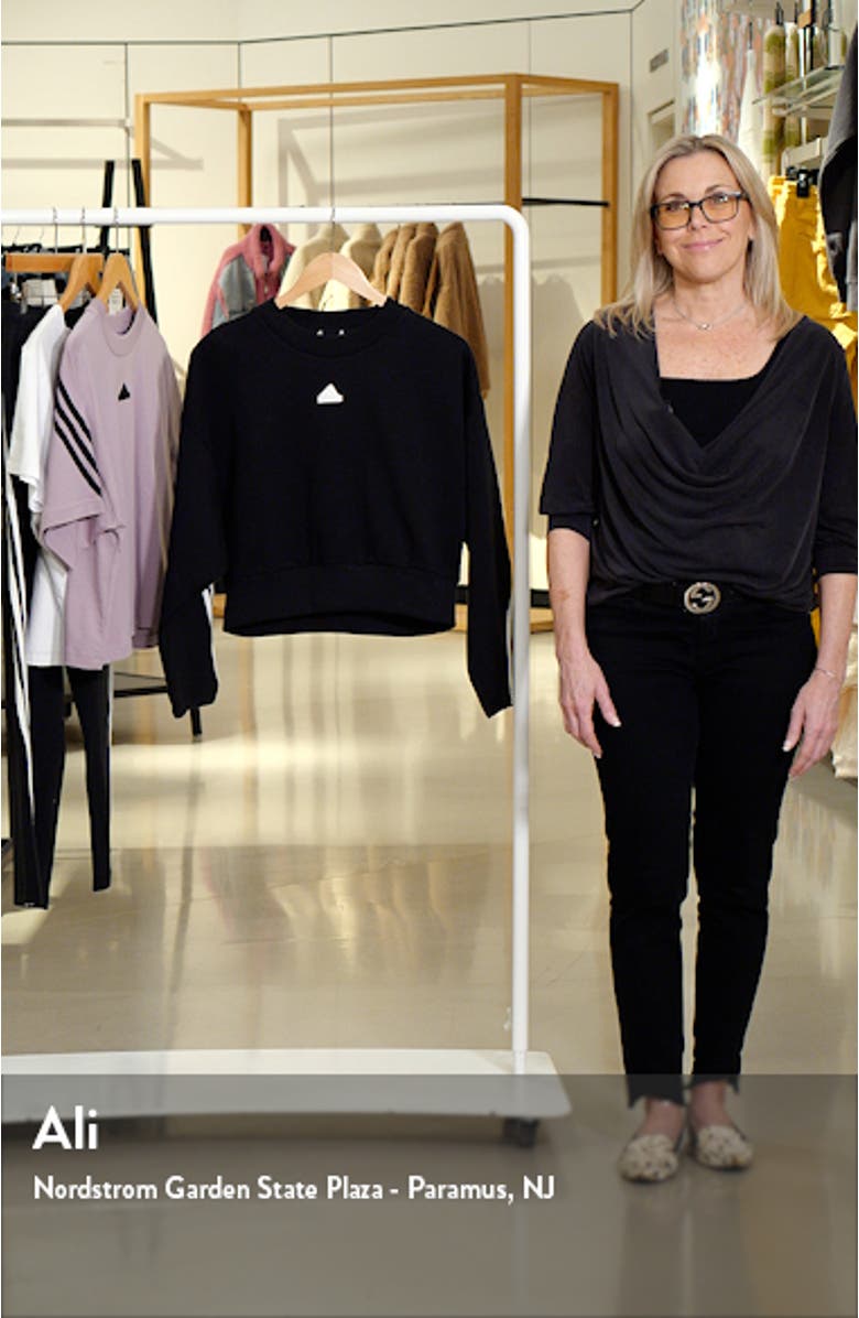 Future Icons 3-Stripes Cotton Blend Sweatshirt, sales video thumbnail