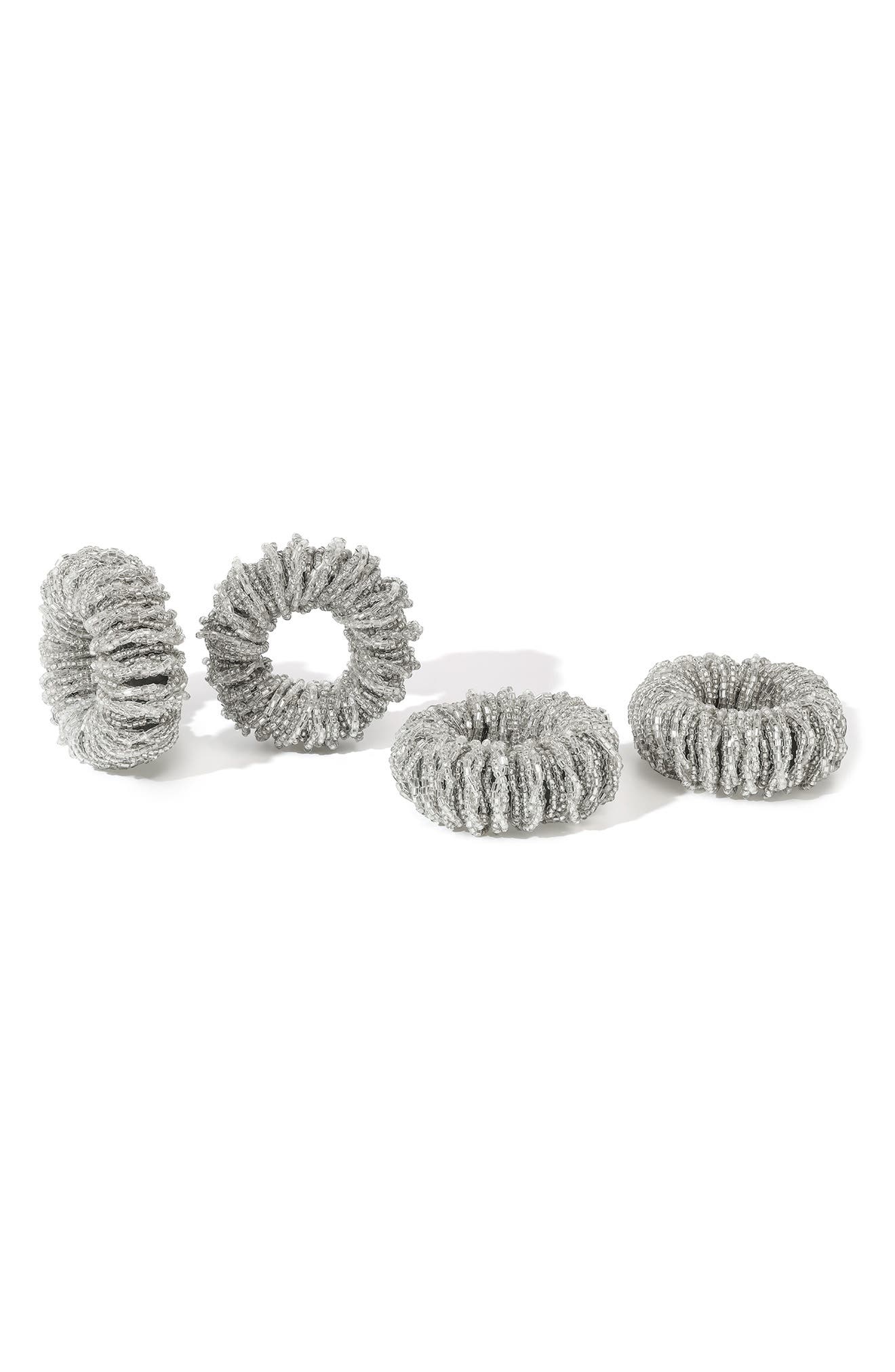 Tiramisu Eclipse Loop Set of 4 Napkin Rings