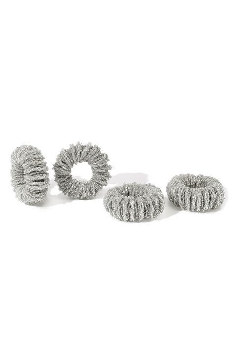 Eclipse Loop Set of 4 Napkin Rings