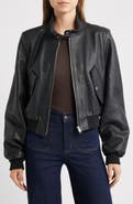 FRAME The Harrington Leather Bomber