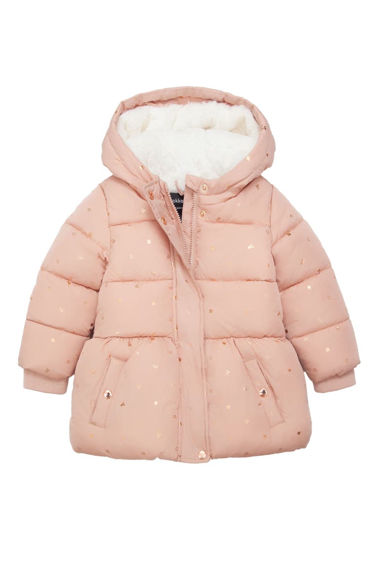 Kids' Starlight Winter Coat, Main, color, Rosy glow