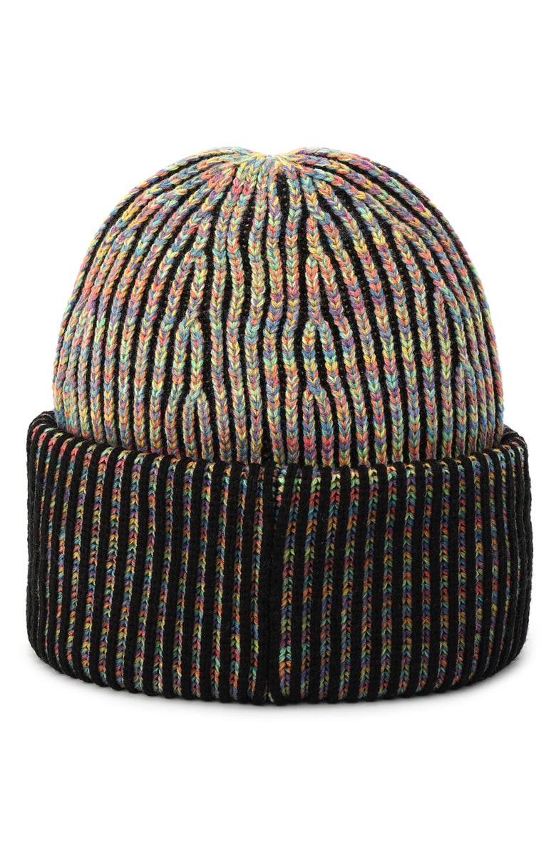 Kurt Geiger London Marled Rib Beanie, Alternate, color, 